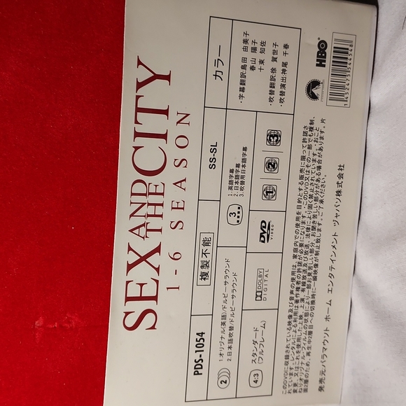 Sex and the City Seasons 1 - 6 In Red Velvet-like Case Special Edition DVDs - Picture 15 of 15